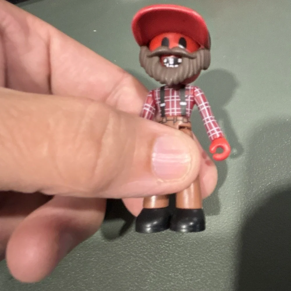 Roblox DevSeries Brookhaven's Most Wanted Heatwave Lumberjack Action Figure